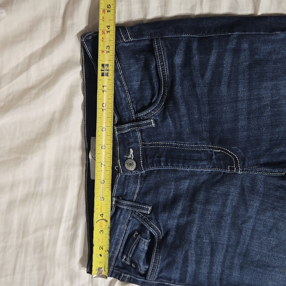 Kancan Skinny Jeans Dark Wash Sz 28 - Picture 8 of 10